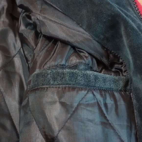 Ohio State Buckeyes Leather Jacket Mens 2XL XXL Suede Collegiate Licensed Produc - Picture 7 of 16